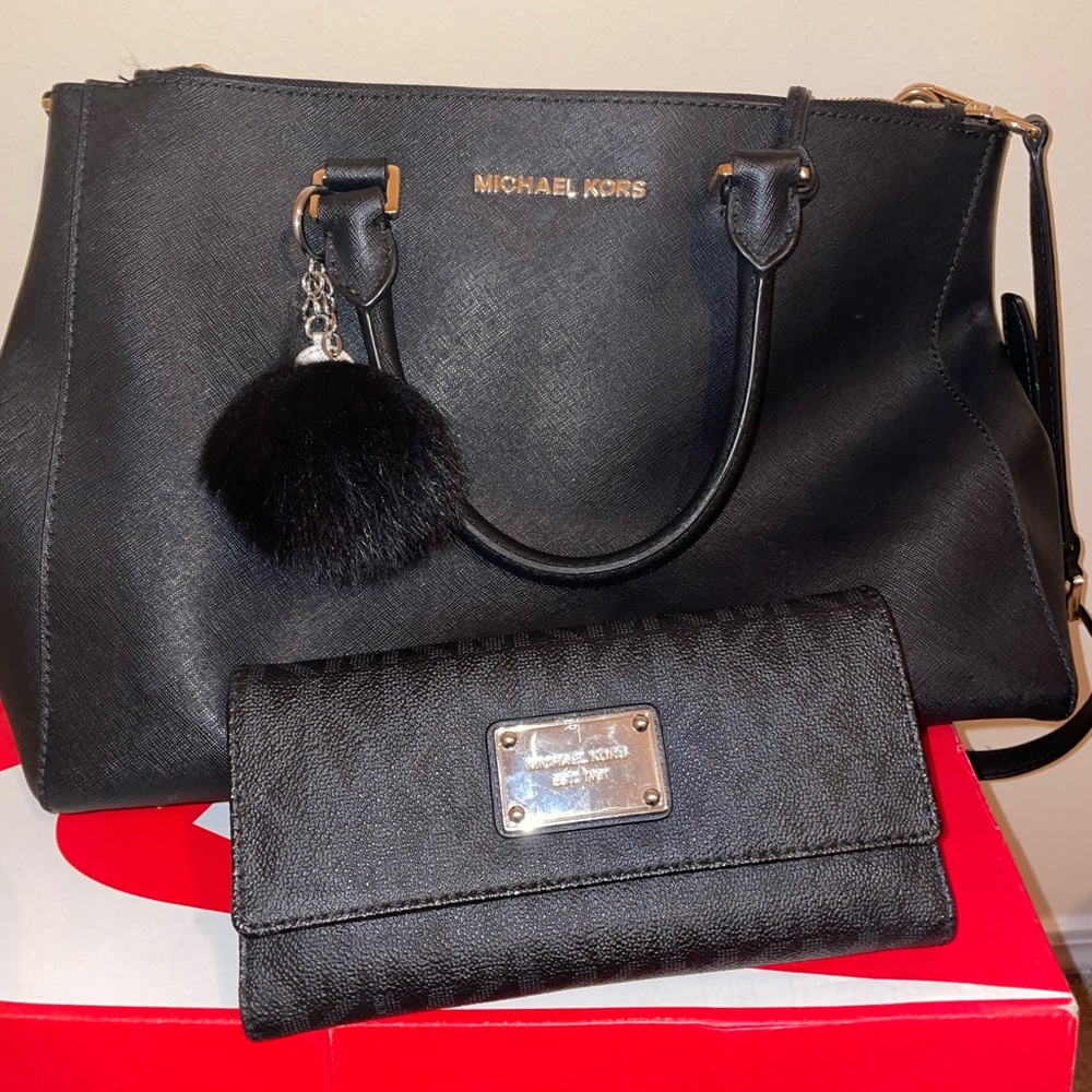 Michael Kors Satchel and Wallet